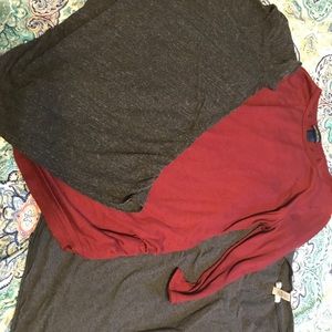 Large Maternity shirt bundle